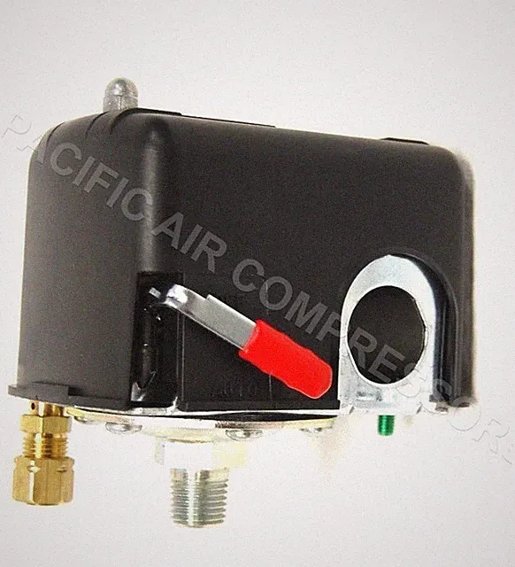 110512-020 / QTS-3 / QTS-5 PRESSURE SWITCH W/ ON-OFF LEVER COMPRESSOR PARTS
