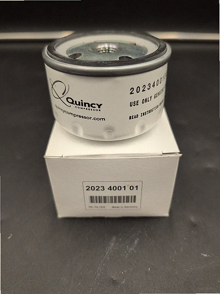 Genuine Quincy Oil Filter for Compressor 2023-4001-00 2023-4001-01, OEM Filter