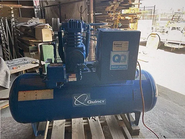 Quincy air compressor 80 gallon