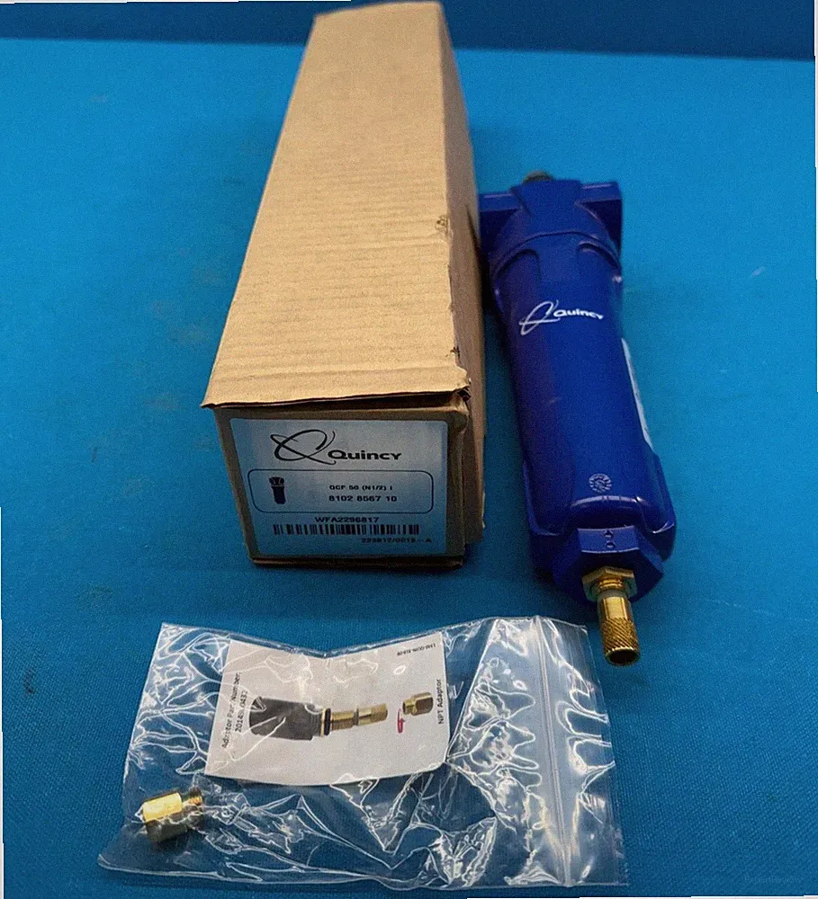 Quincy Compressor QCF-50 1/2" Coalescer High Efficiency Compressed Air Filter